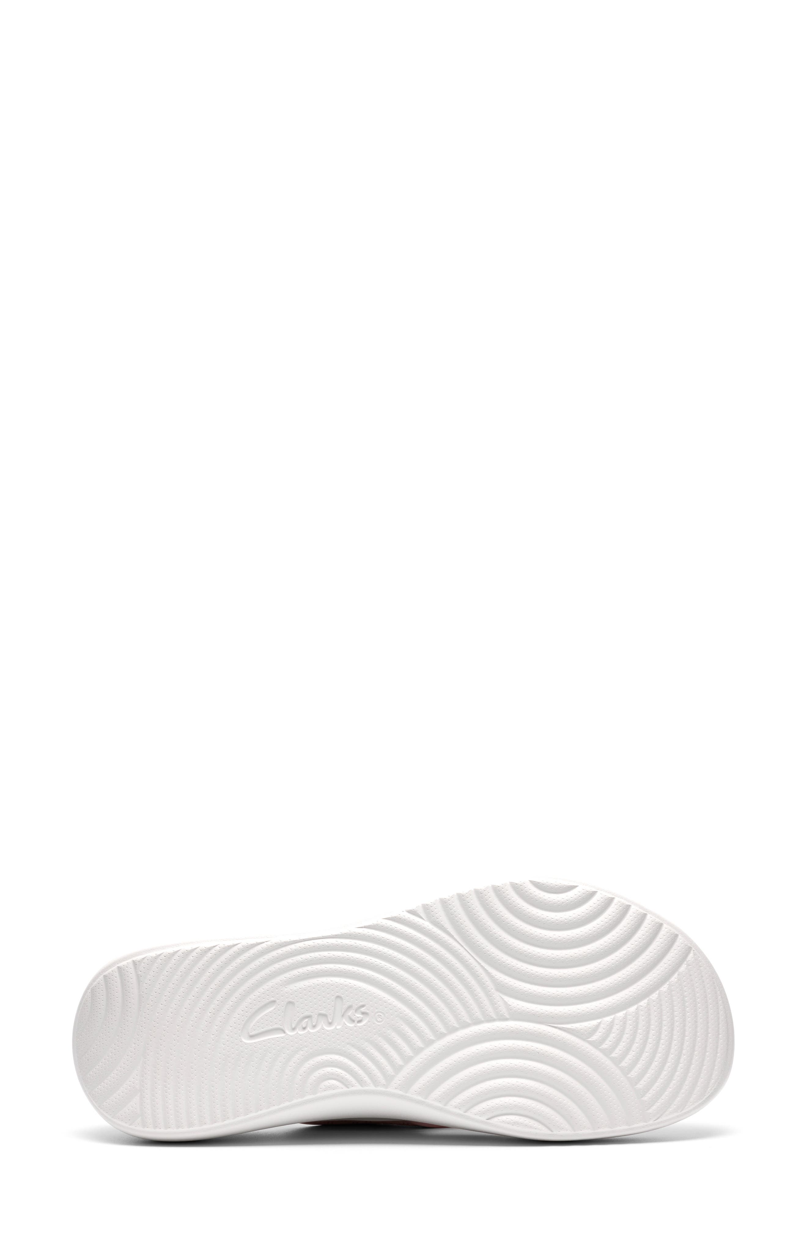 Clarks<sup>®</sup> Solvana Thong Toe Platform Sandal, Alternate, color, Navy