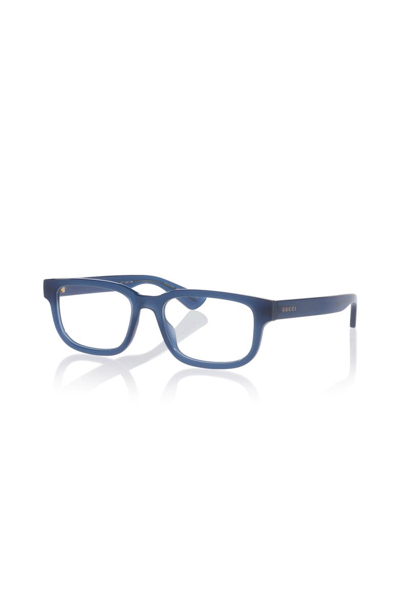 Gucci 53mm Round optical glasses, Main, color, Blue
