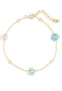 ARGENTO VIVO Agate Cluster Station Chain Bracelet