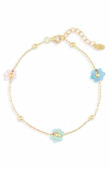 Agate Cluster Station Chain Bracelet
