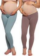Felina Velvety Soft Maternity Leggings 2 Pack