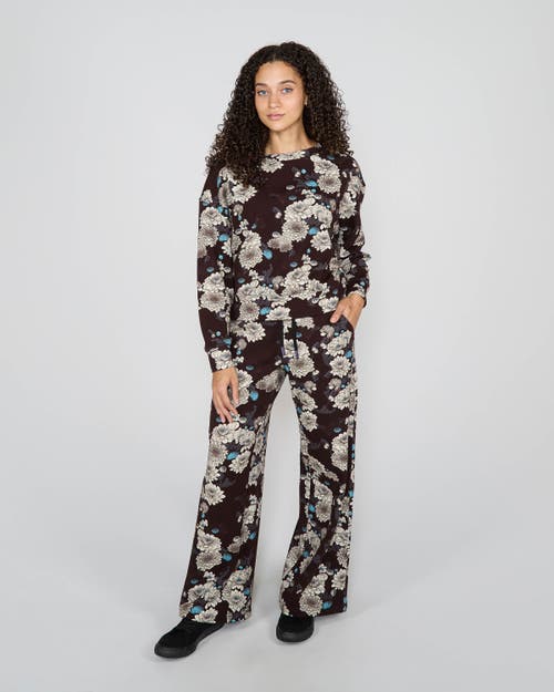 Lords Of Harlech Paige Knit Pant In Brown
