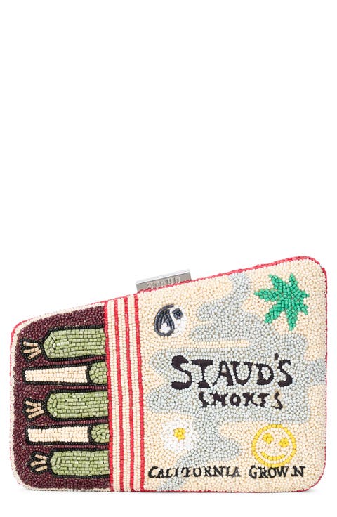 Carmella Beaded Clutch