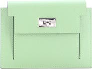 Pre-Owned Hermes Kelly Pocket Compact Wallet Epsom