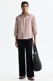 H&M Relaxed Fit Linen-blend Shirt