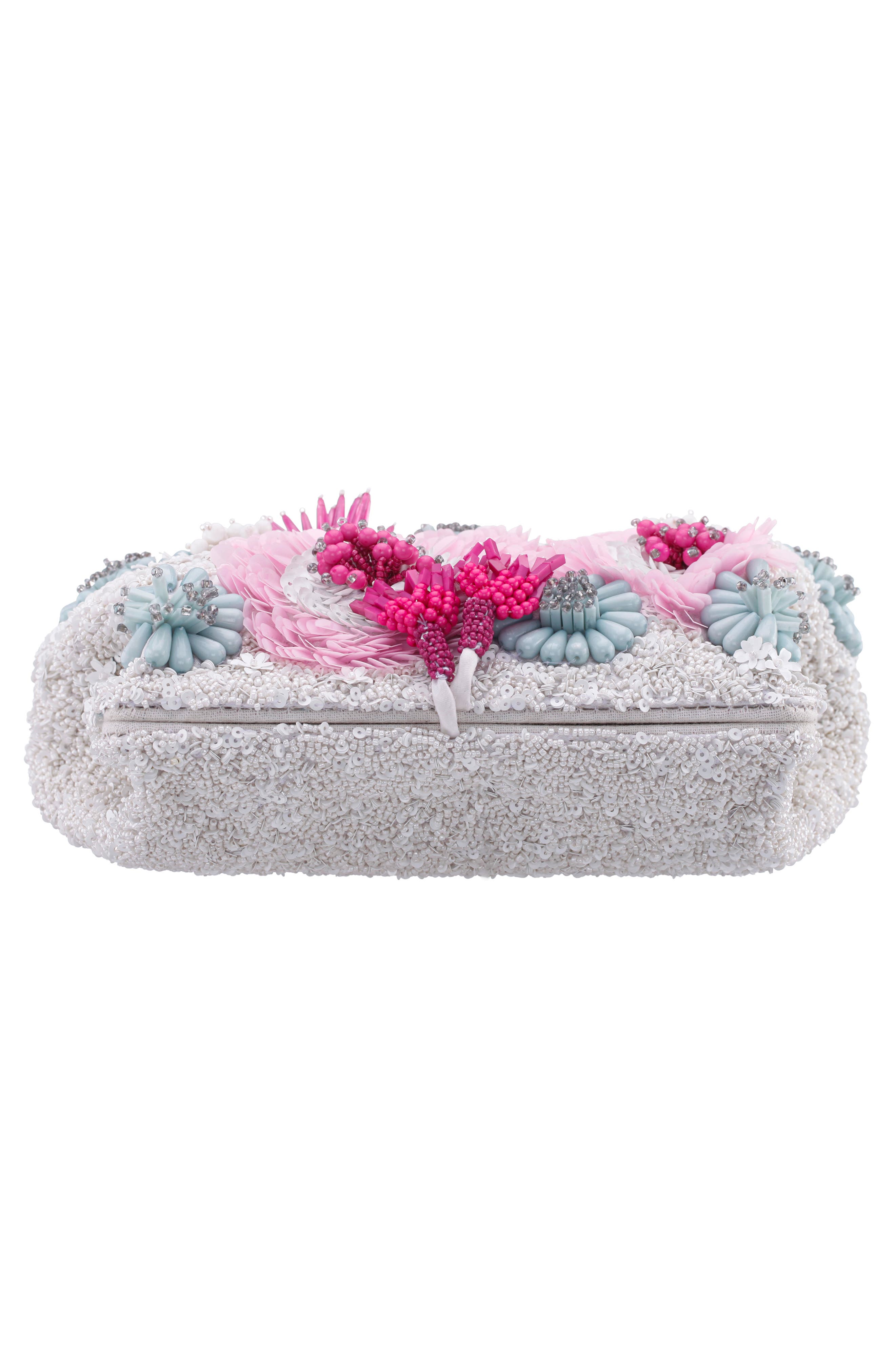 Nina Isla Frame Clutch, Alternate, color, 