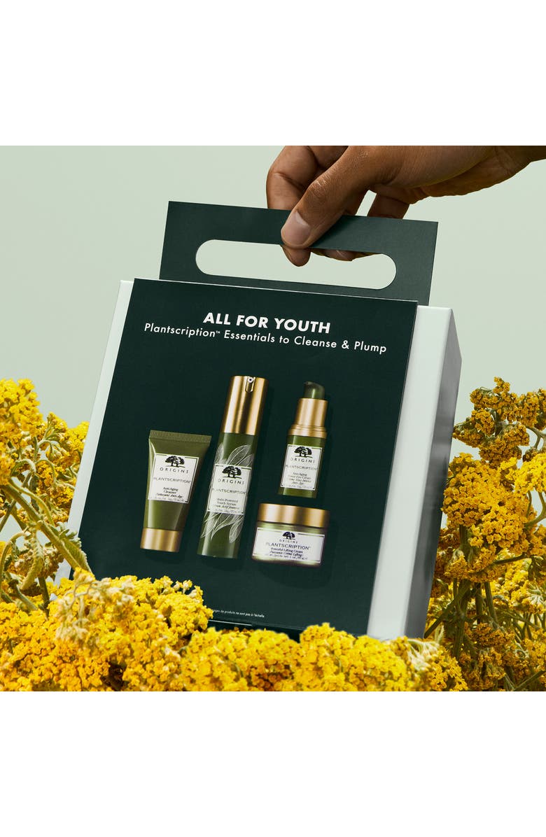 Origins All for Youth Plantscription Essentials to Cleanse & Plump USD $166 Value, Alternate, color, 