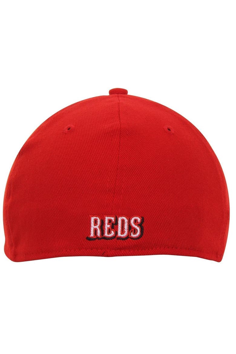 Men's New Era Red Cincinnati Reds MLB Team Classic Home 39THIRTY Flex Hat, Alternate, color, RED