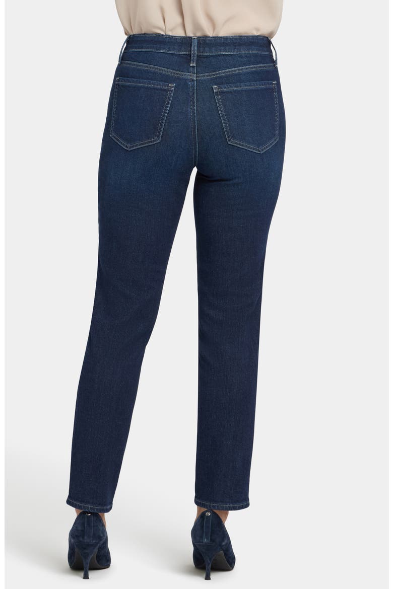 Margot Girlfriend Front Seam Straight Leg Jeans, Alternate, color, MIDNIGHT BREEZE