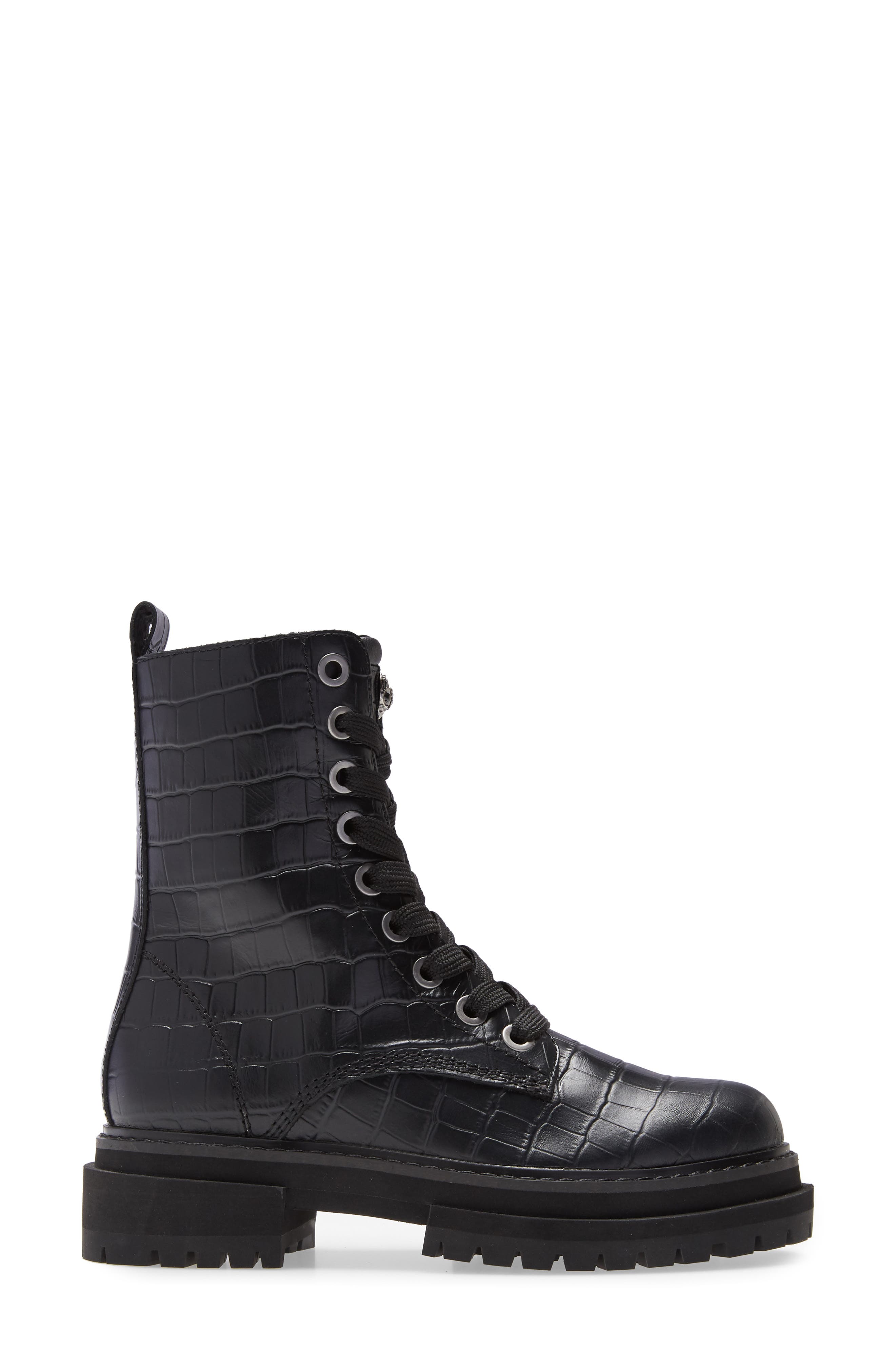 Kurt Geiger London Silva Combat Boot, Alternate, color, 