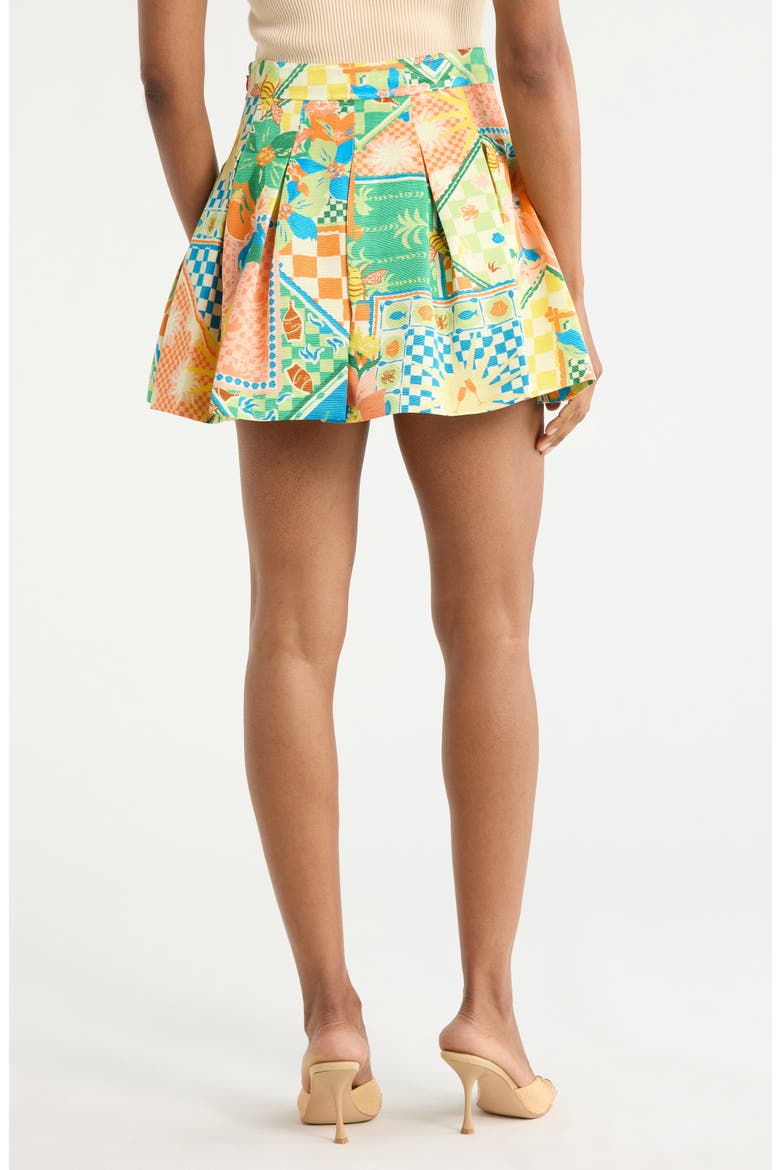 Frankie Print Skort, Alternate, color, GARDEN PRINT