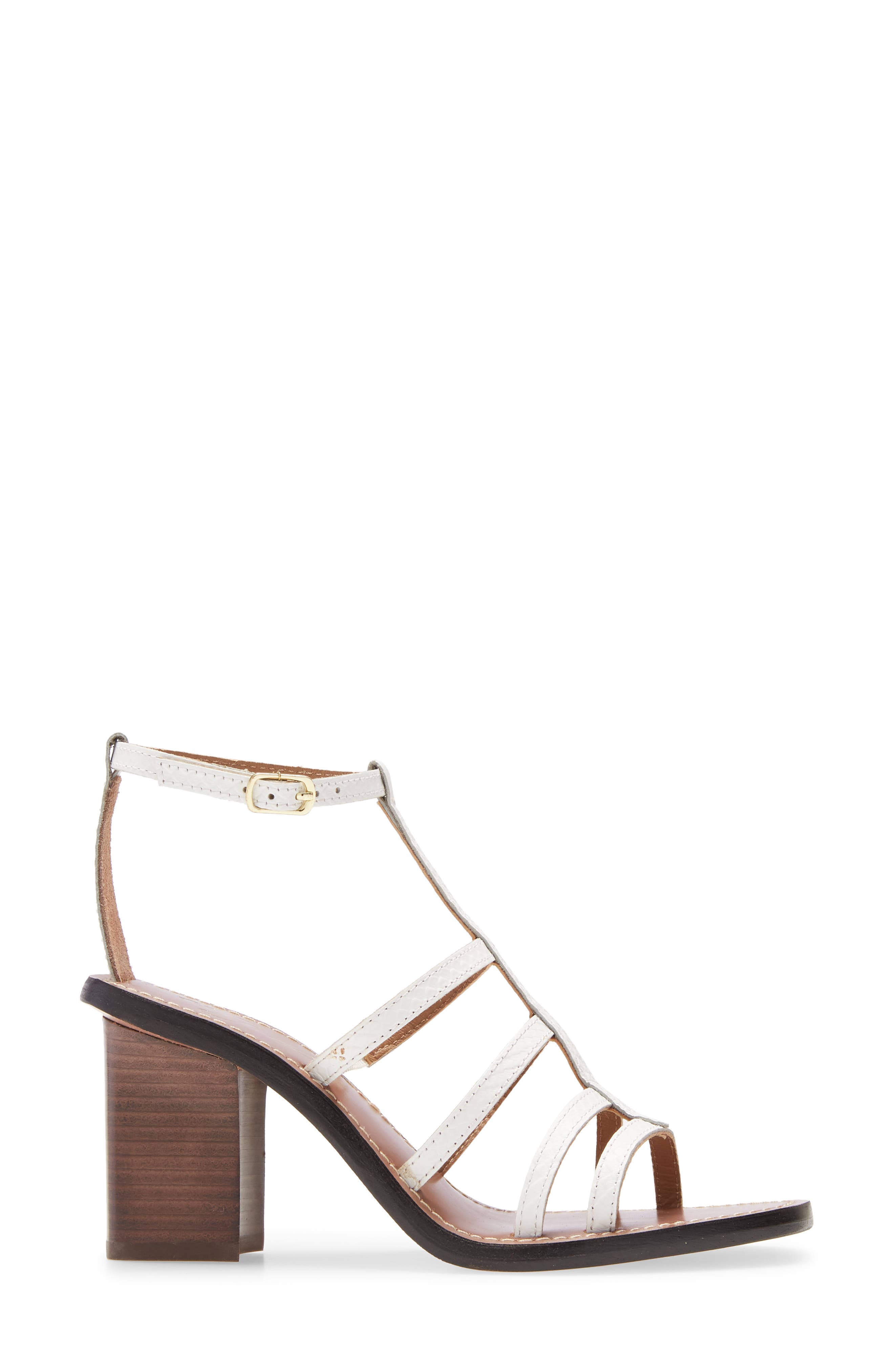 42 Gold Emilla T-Strap Sandal, Alternate, color, 