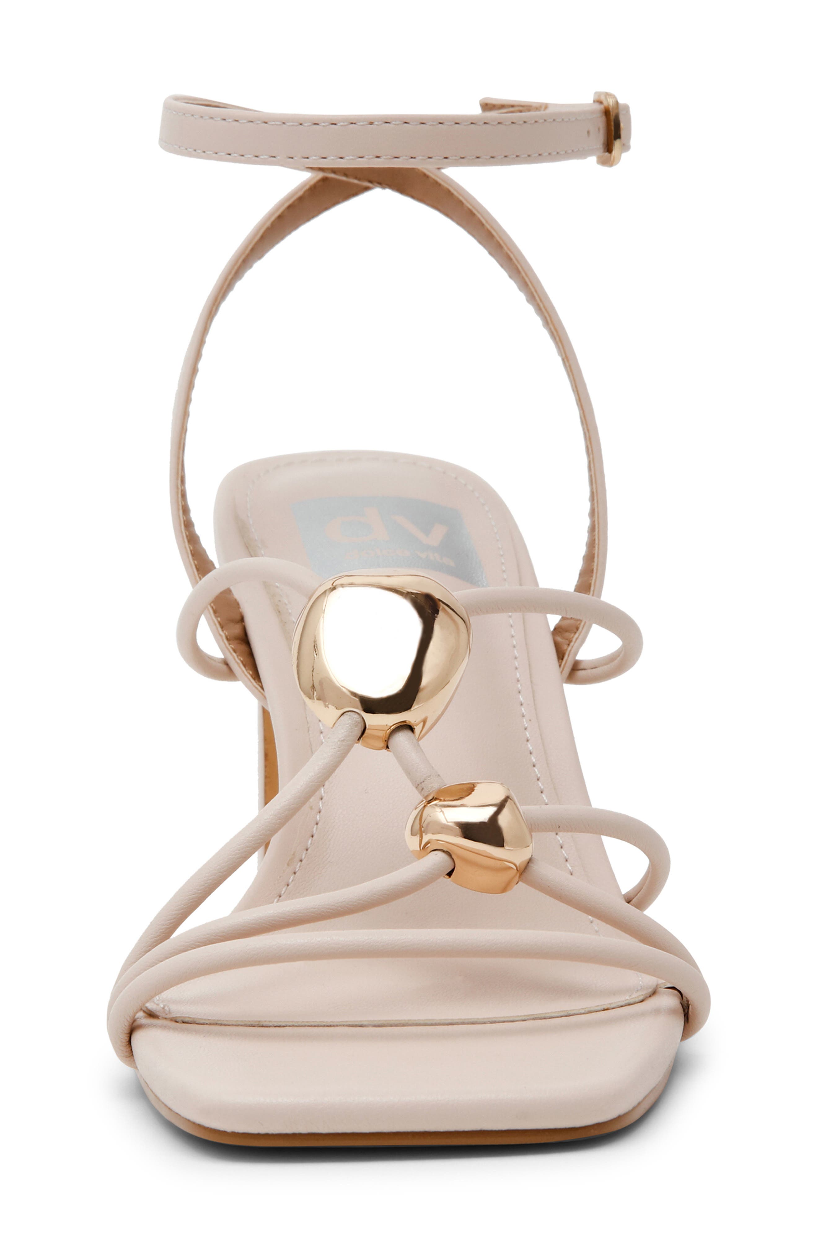 DV by Dolce Vita Leeana Ankle Strap Sandal, Alternate, color, Ivory