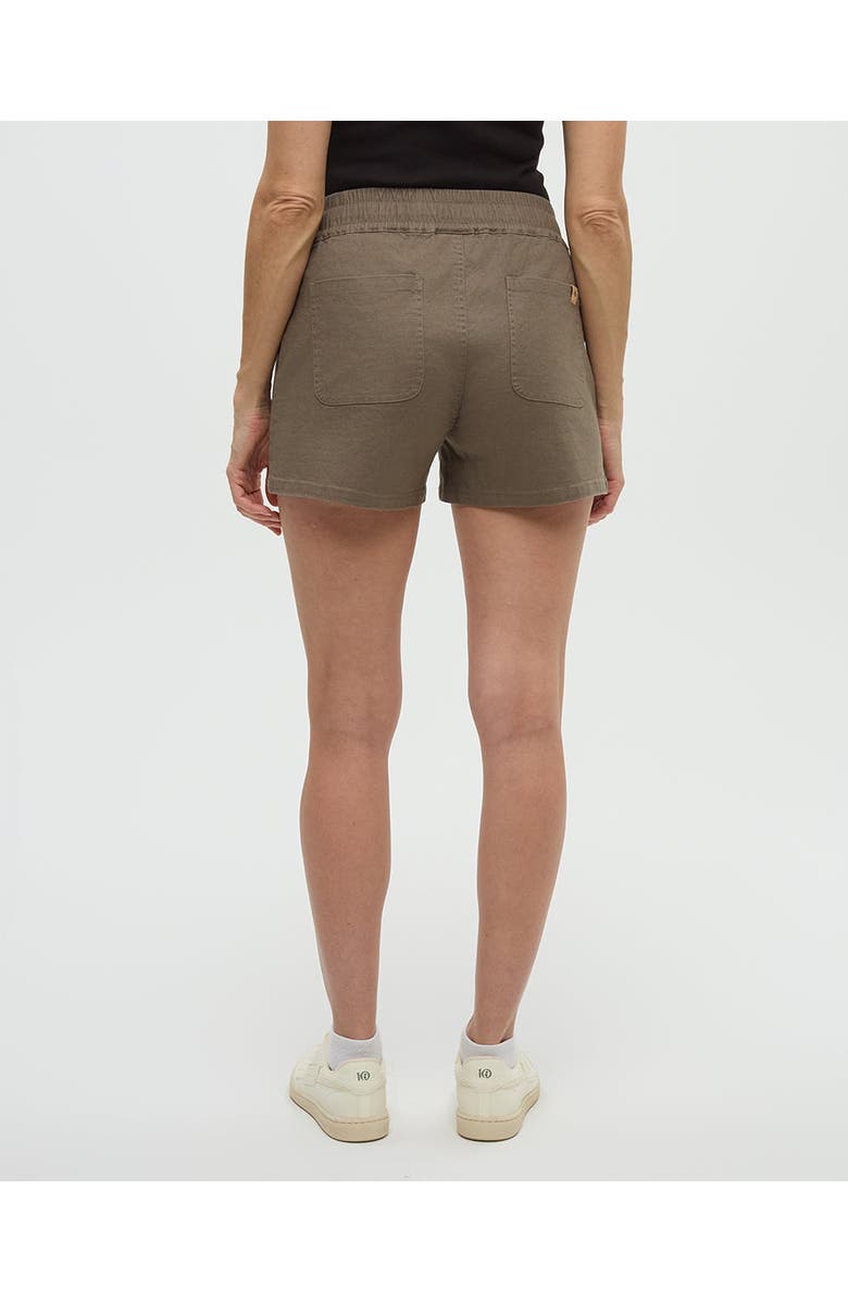tentree Hemp Stretch Instow Short, Alternate, color, Timber