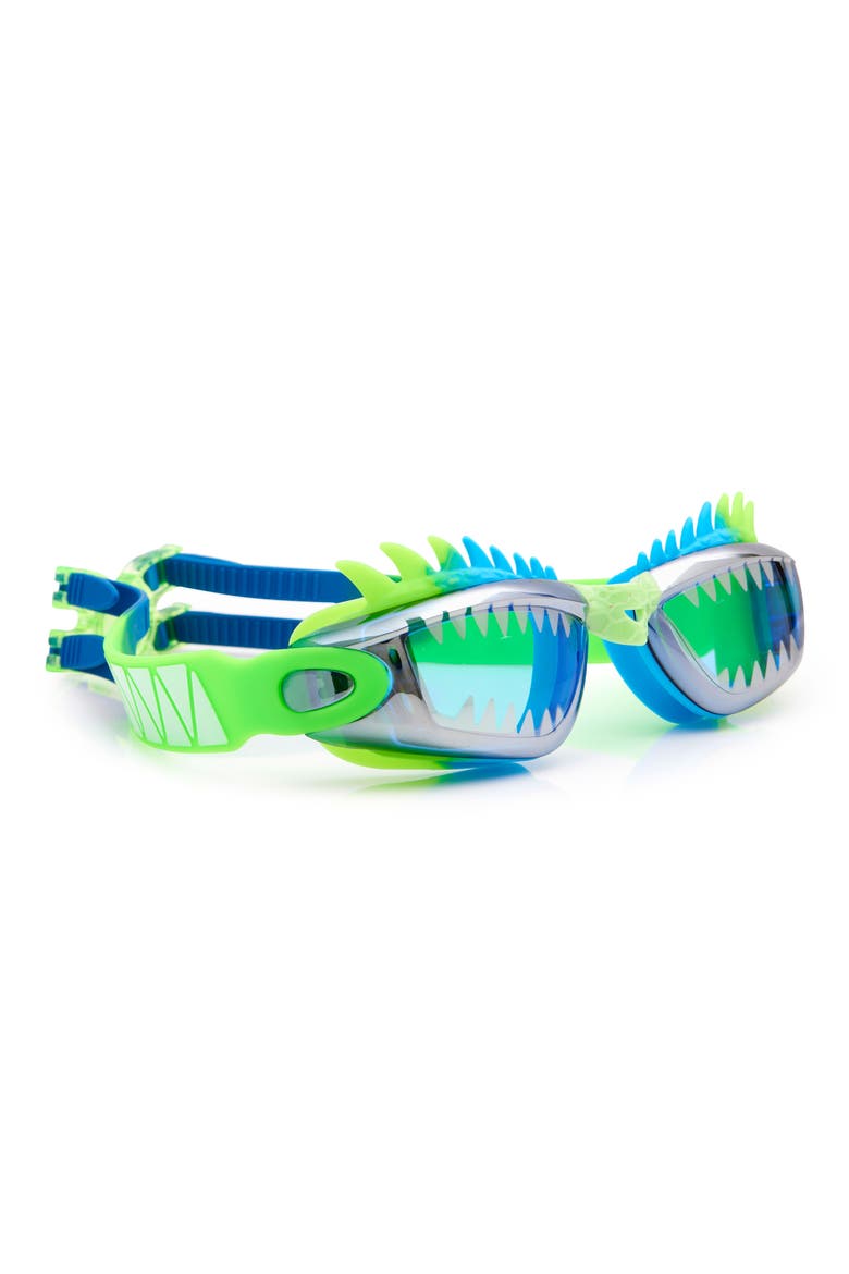 Kids' Sea Monster Swim Goggles, Alternate, color, BLUE