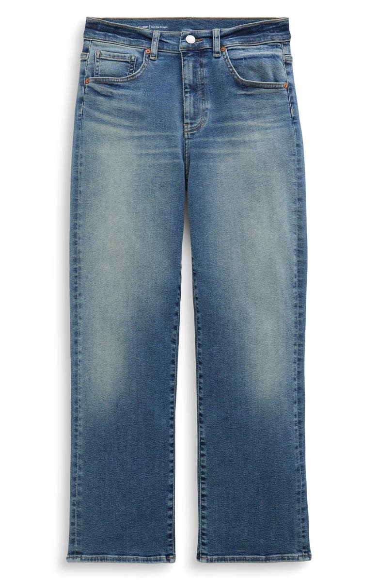 AG Brinley Mid Rise Crop Straight Leg Jeans, Alternate, color, 15 Years Bouquet