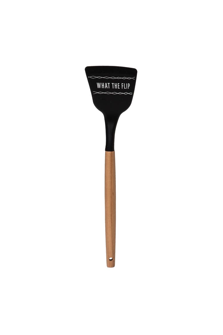 What The Flip Silicon Turner Rubber Black, Main, color, Black