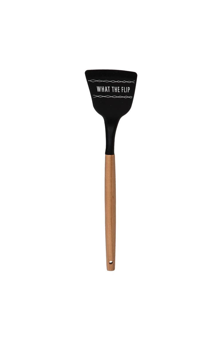 Totalee Gift What The Flip Silicon Turner Rubber Black, Main, color, Black