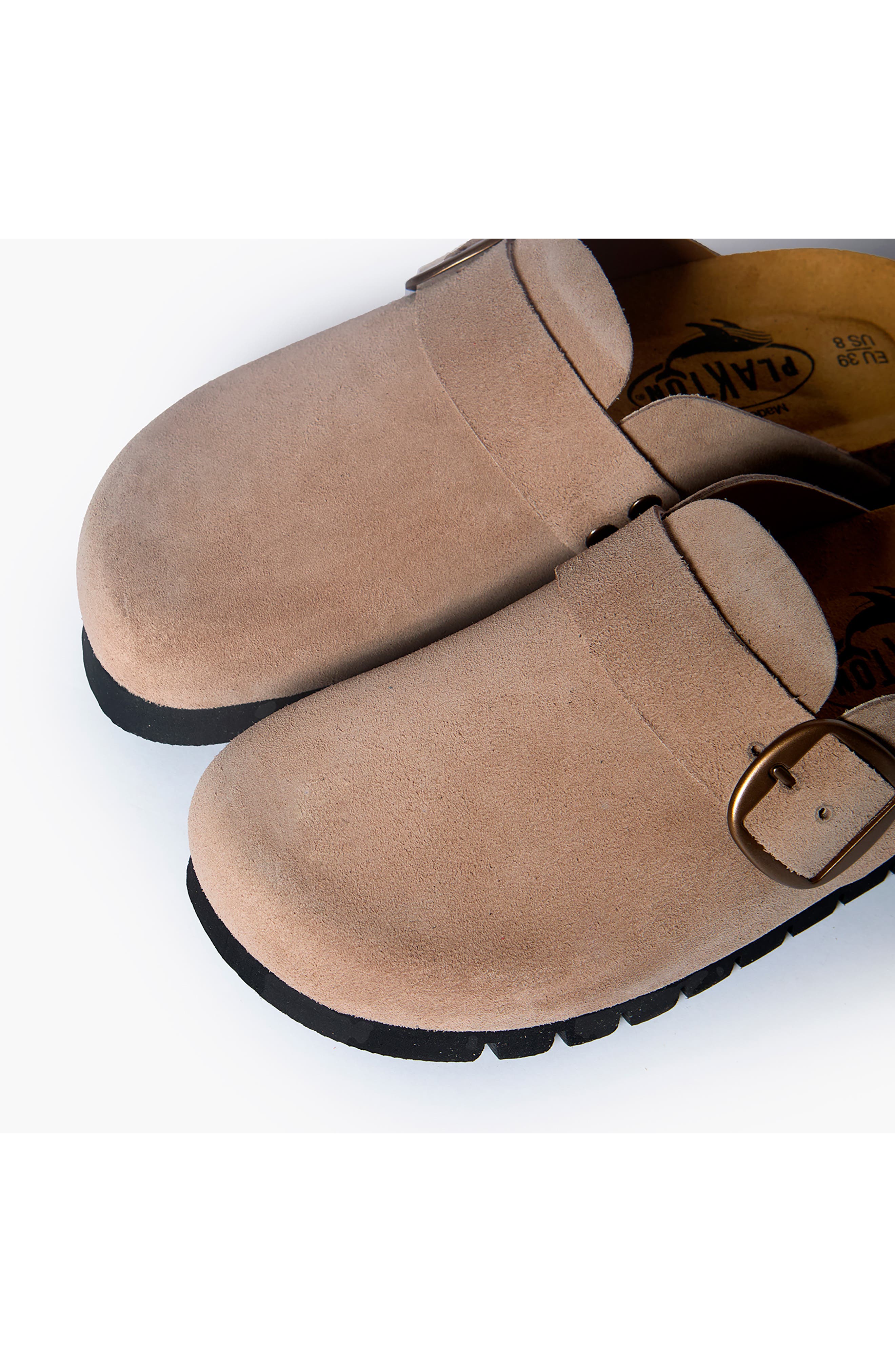 Bell Clog, Alternate, color, AFELPADO PIEDRA