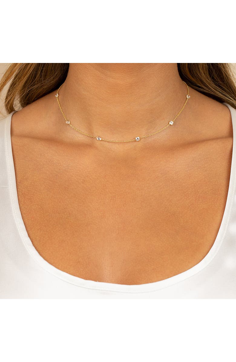 BY ADINA EDEN Diamond By The Yard Choker, Alternate, color,