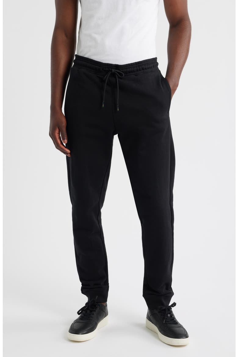 Sports Organic Cotton Joggers, Main, color, BLACK