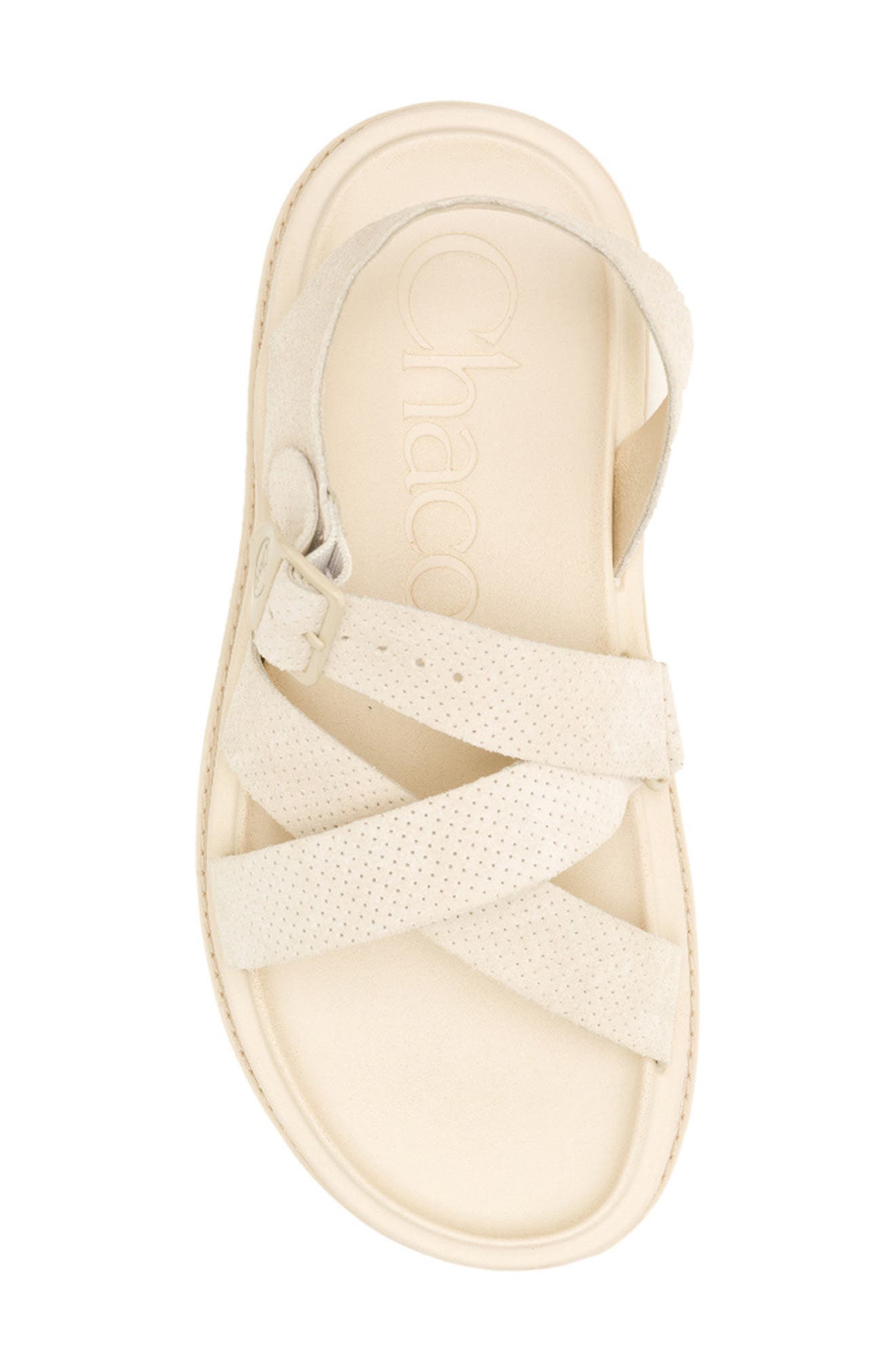 Chaco Townes Suede Sandal, Alternate, color, Khaki