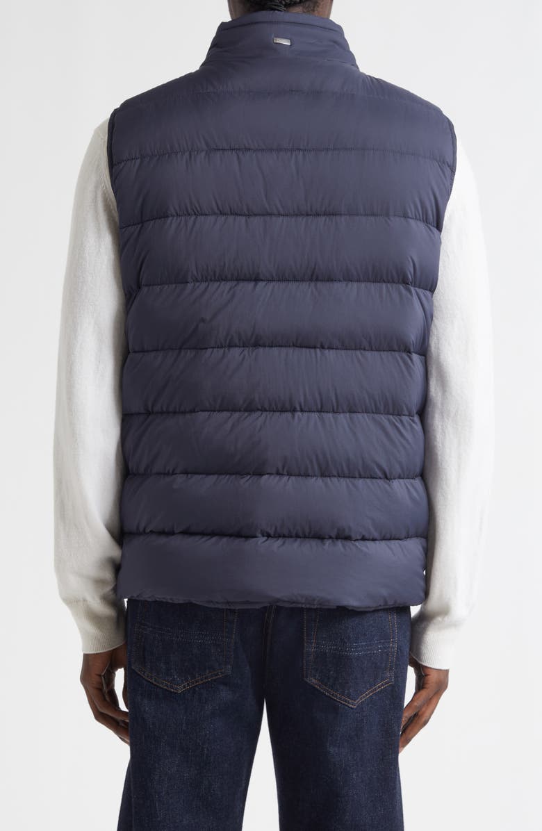 Herno Il Gilet Water Repellent Down Puffer Vest, Alternate, color, Blue