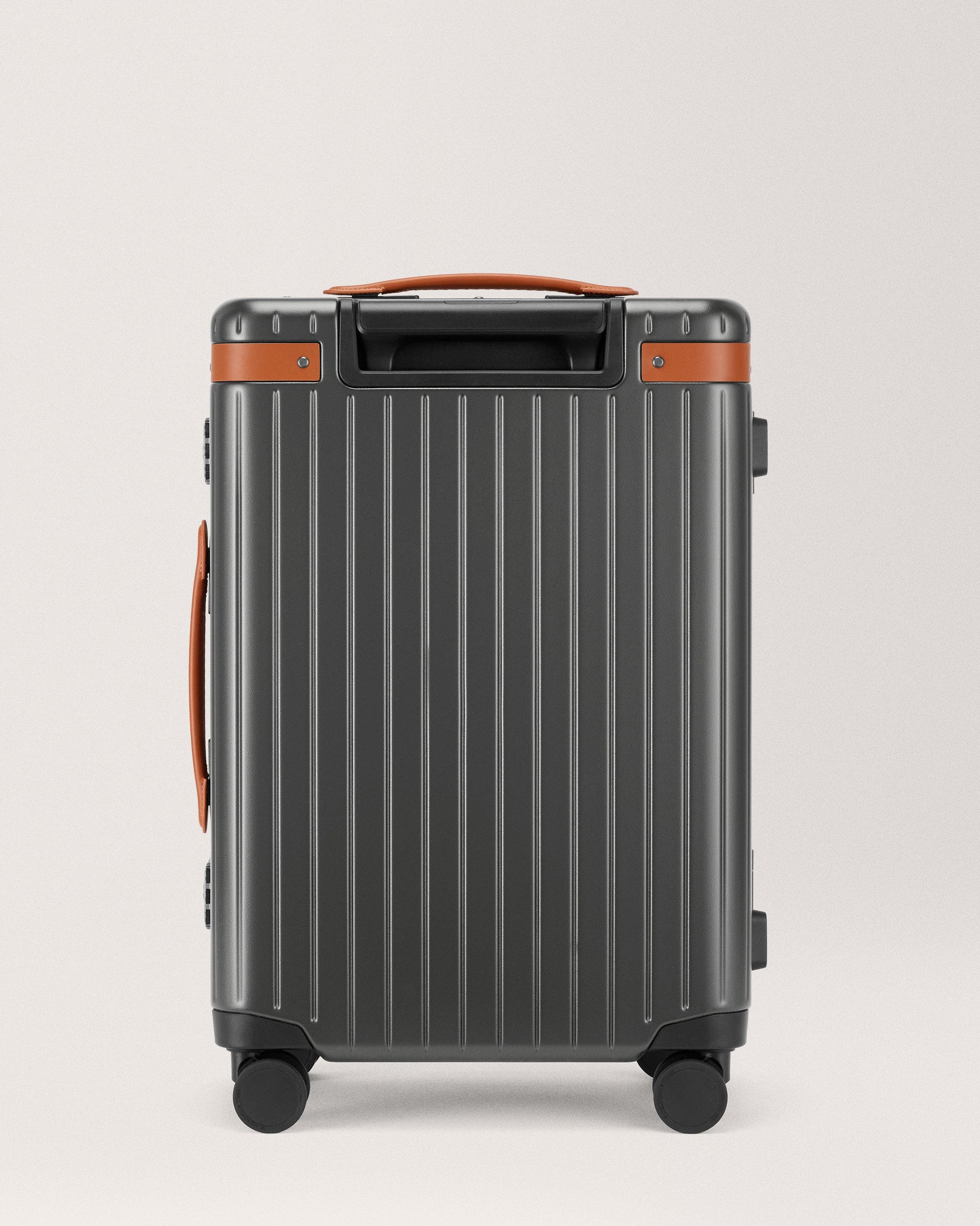 Carl Friedrik The Large Carry-on, Alternate, color, Grey / Cognac