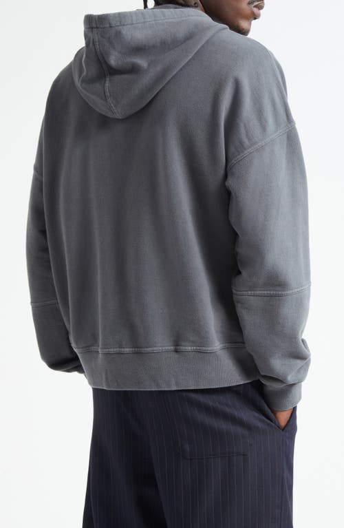 Golden Goose Gender Inclusive Journey Zip Graphic Hoodie In Gray