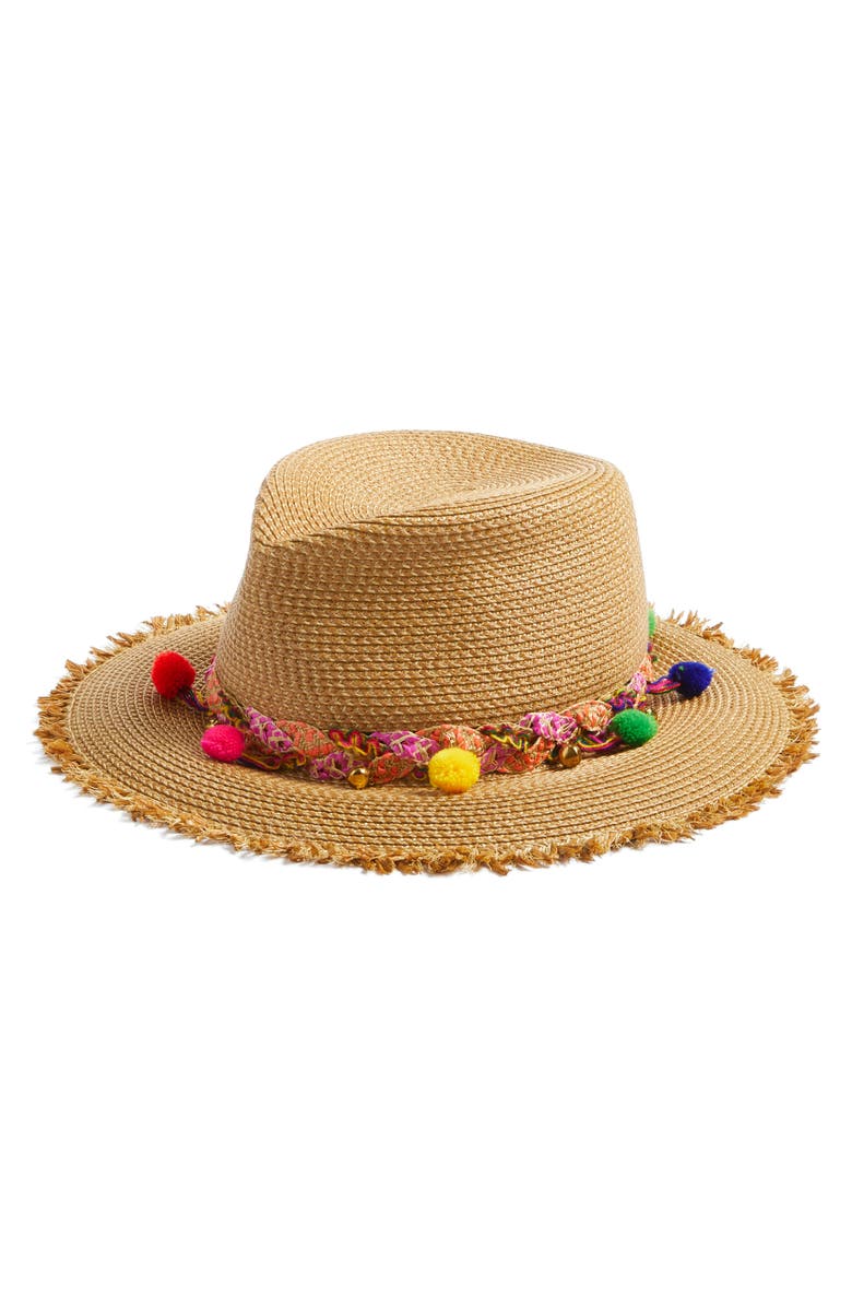 Eric Javits Corfu Packable Squishee<sup>®</sup> Straw Hat, Main, color,