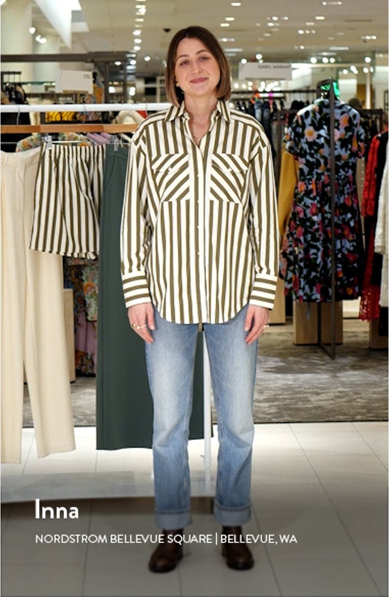 Poplin Button-Up Shirt, sales video thumbnail