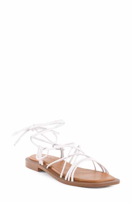 Lilac Two Ankle Wrap Sandal