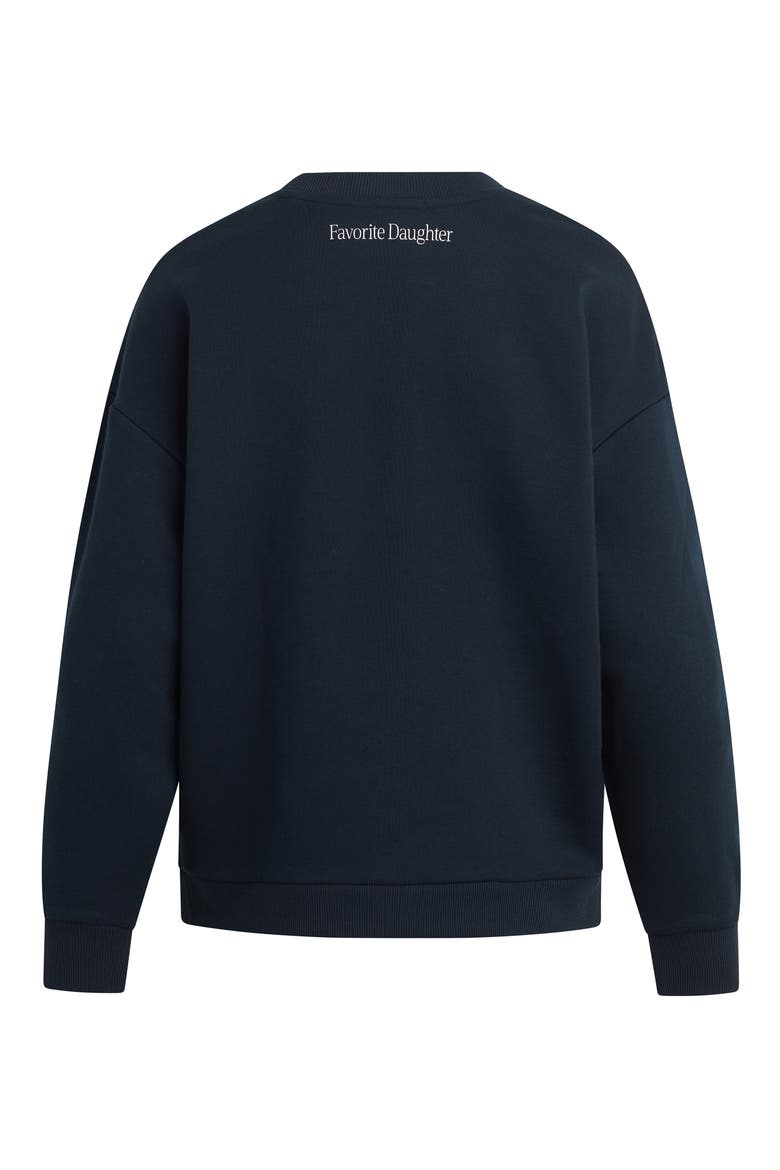The Favorite Aunt Graphic Sweatshirt, Alternate, color, NAVY