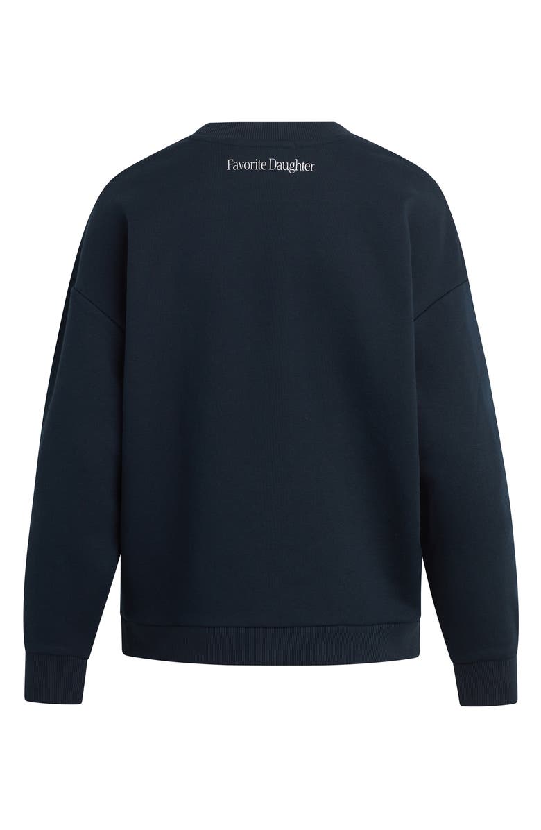 Favorite Daughter The Favorite Aunt Graphic Sweatshirt, Alternate, color, Navy