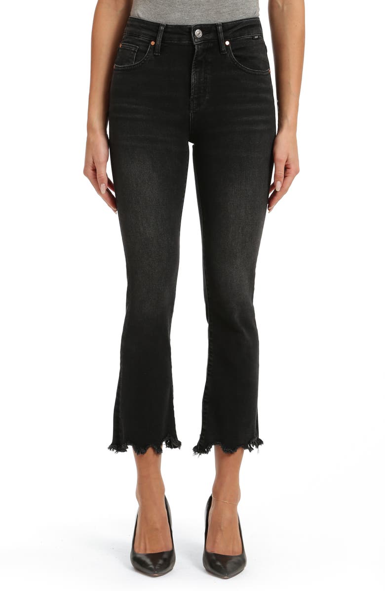 Mavi Jeans Anika High Waist Crop Flare Jeans, Main, color,