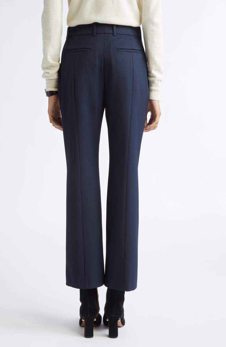 McQueen Wool Cavalry Twill Straight Leg Pants, Alternate, color, Navy