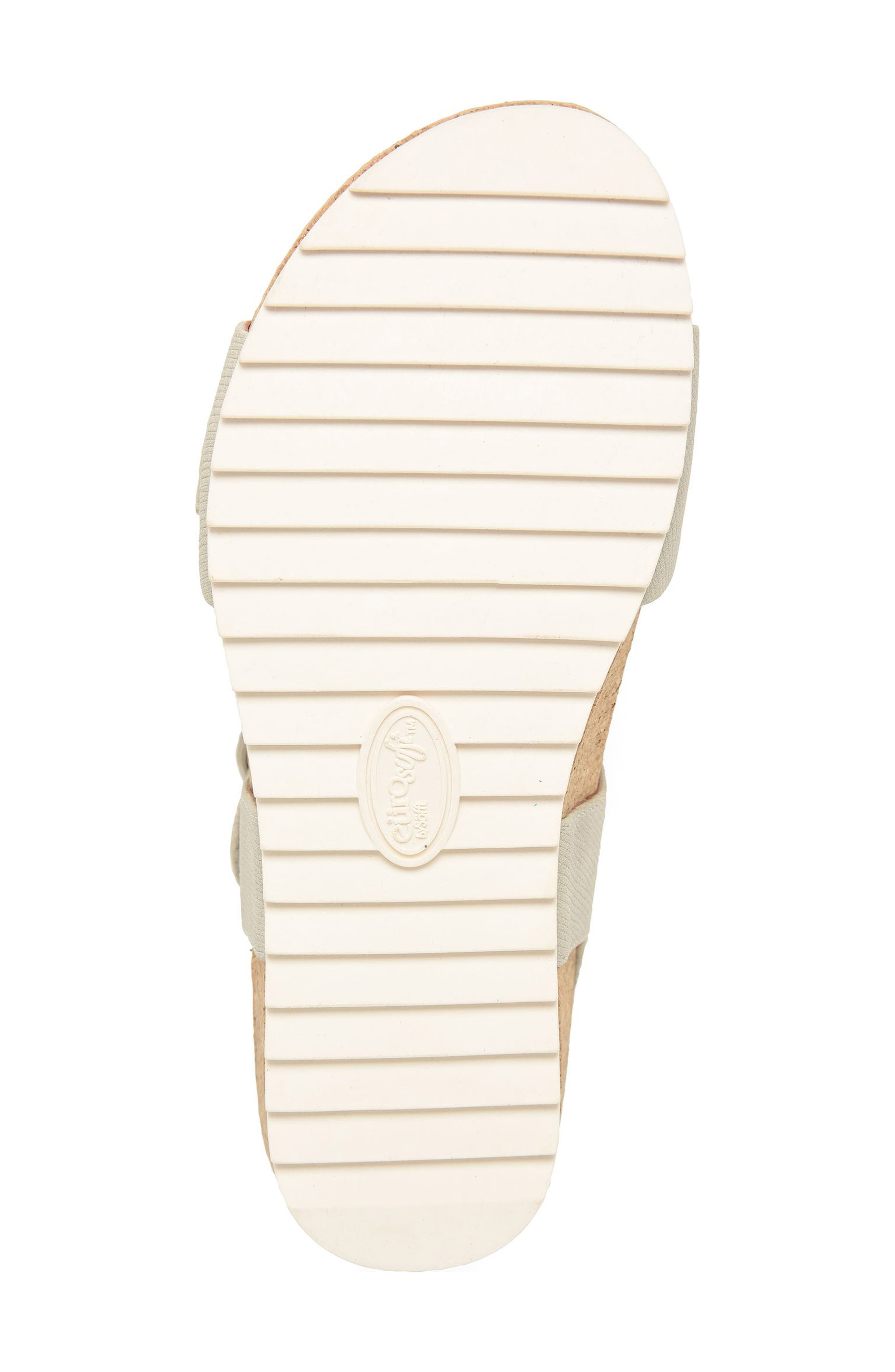EUROSOFT Glinda Cork Wedge Sandal, Alternate, color, Mist Grey