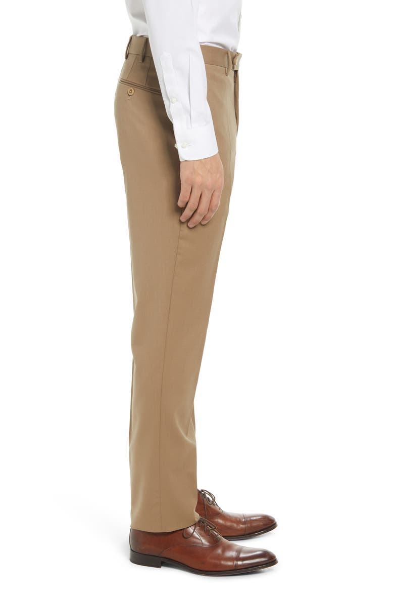 Parker Stretch Wool Trousers, Alternate, color, TAN