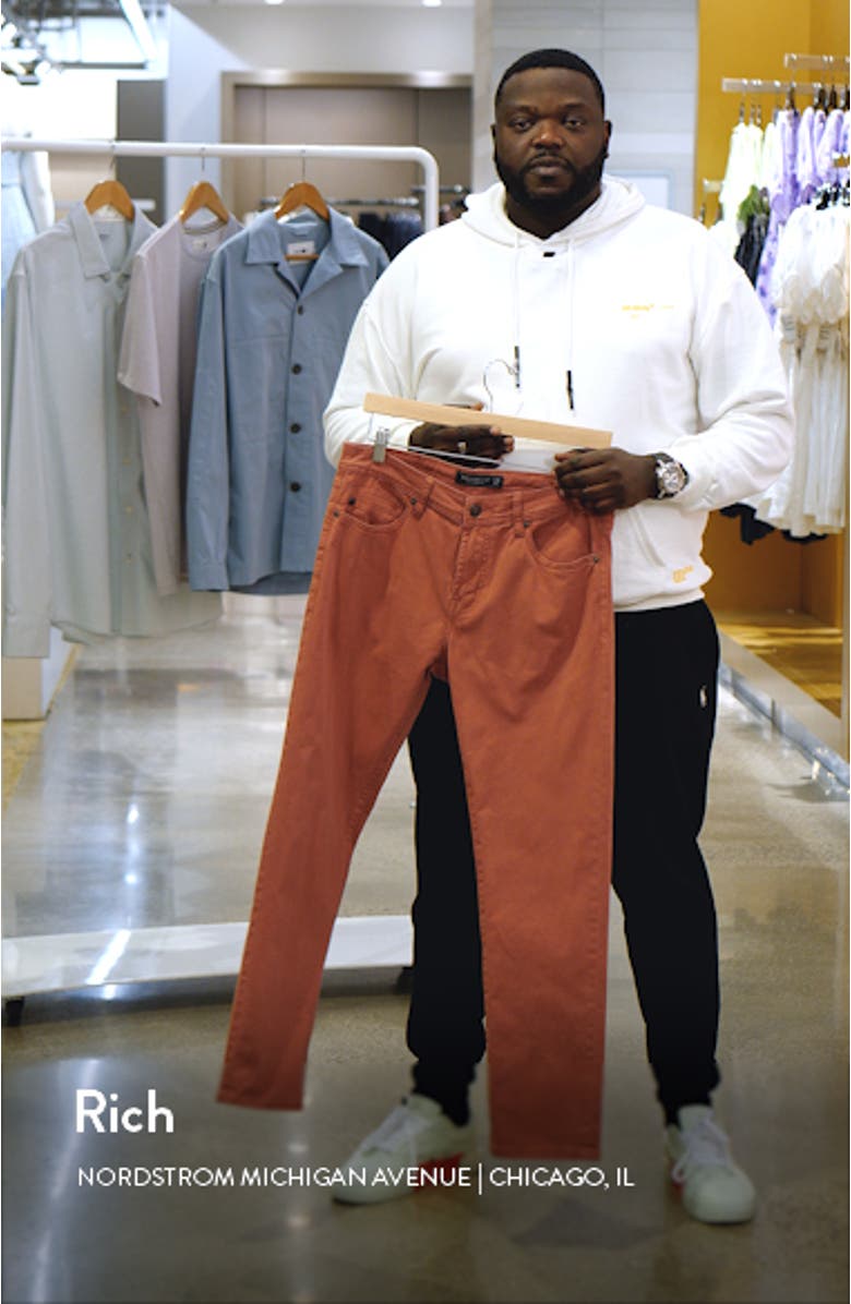 Kingston Modern Straight Leg Twill Pants, sales video thumbnail