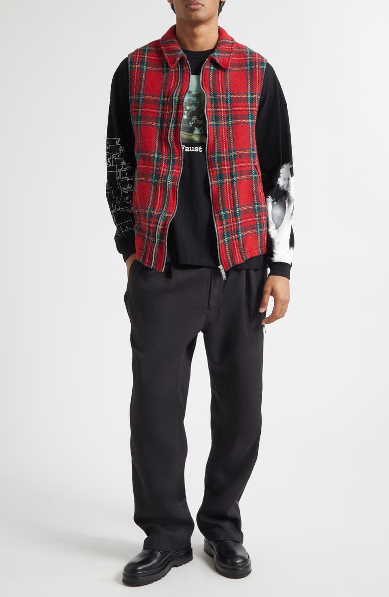 Undercover Side Zip Pull-On Pants, Alternate, color, Black