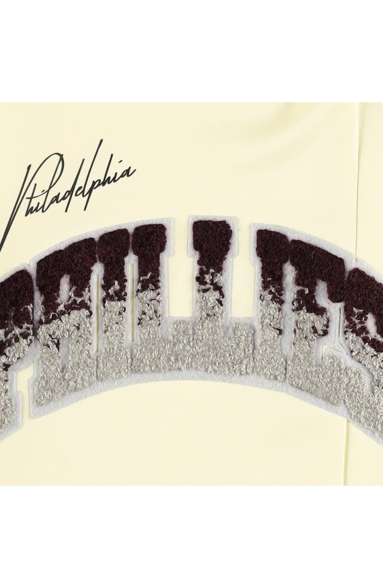 PRO STANDARD Men's Pro Standard Cream Philadelphia Phillies Hometown Track Pants, Alternate, color,