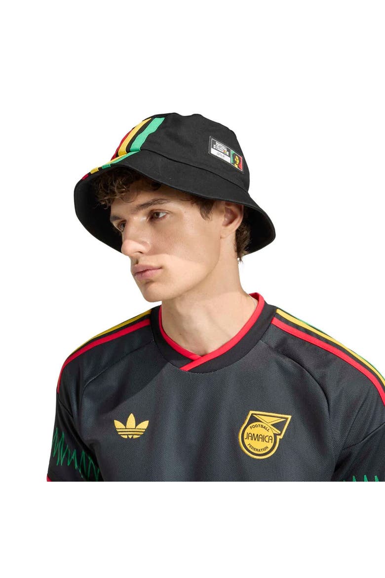 Men's adidas  Black Jamaica National Team 2026 Away Replica Jersey, Alternate, color, Black
