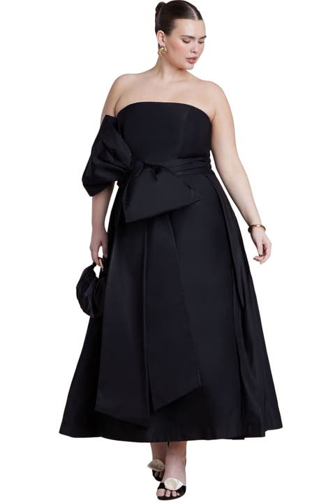 Dramatic Bow Gown (Plus)