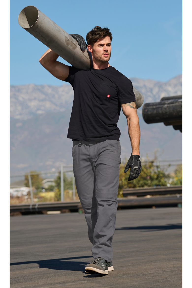 Pocket T-Shirt e.s.iconic, Alternate, color, Black