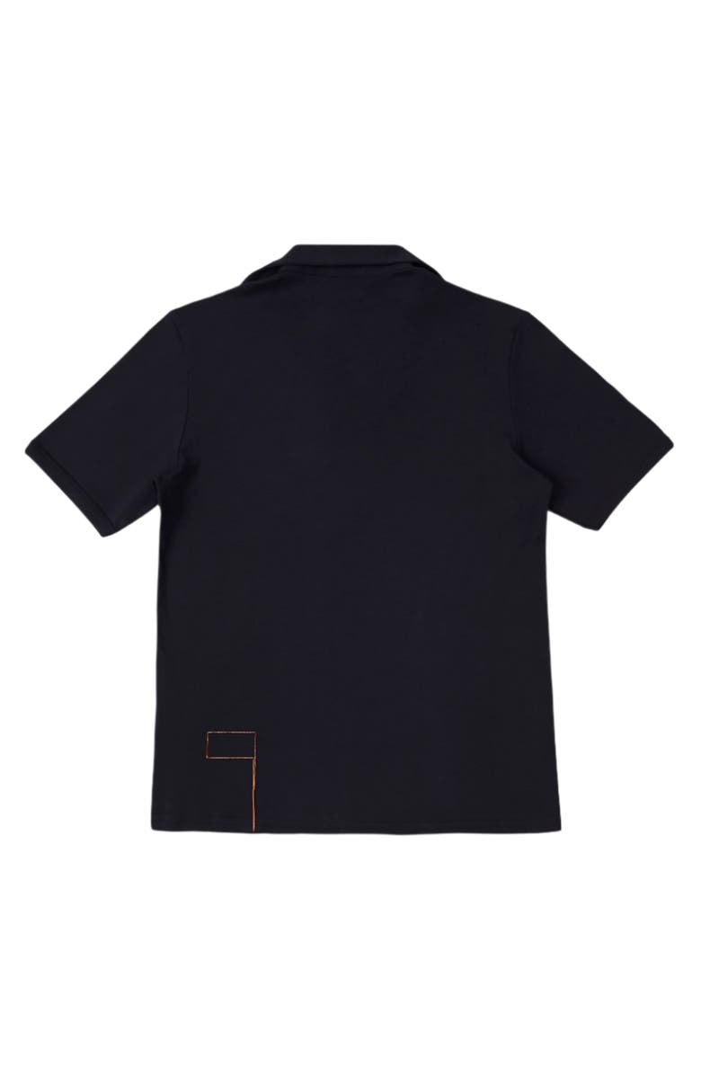 Fortela Goose Short Sleeve Polo, Alternate, color, Blue