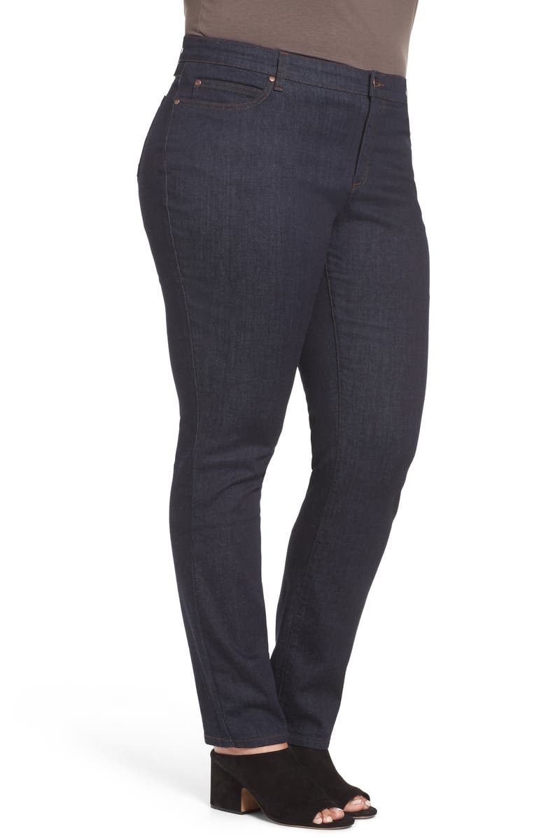 Eileen Fisher Organic Cotton Stretch Skinny Jeans, Alternate, color, 