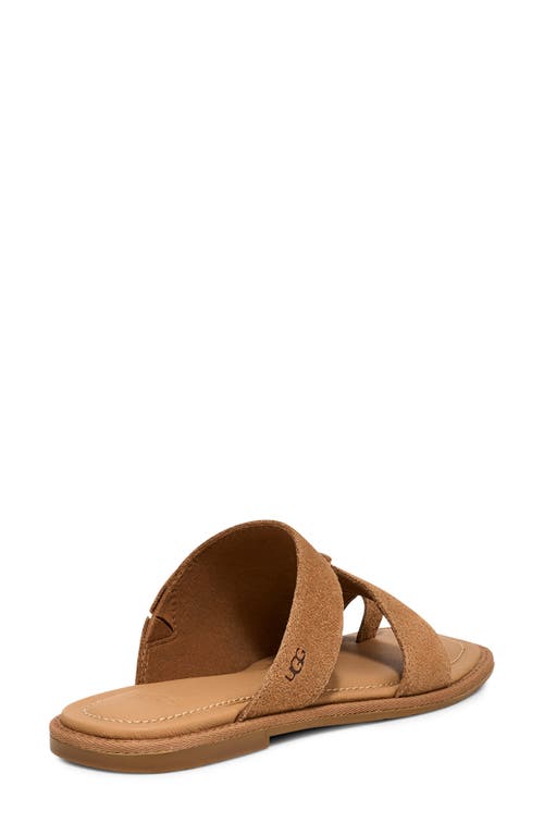 Ugg(r) Matira Slide Sandal In Chestnut