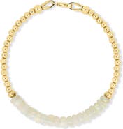 Bony Levy 14K Gold Opal Bead Bracelet