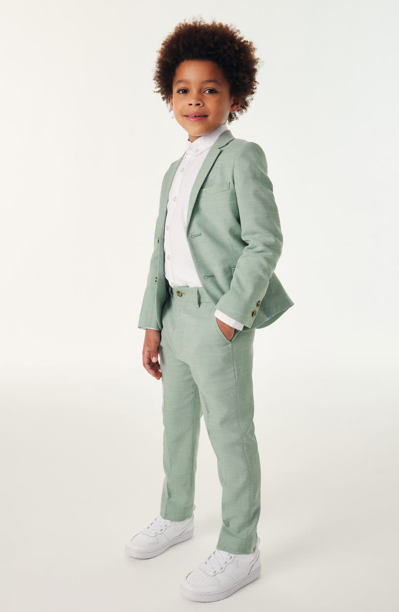 Baker by Ted Baker Kids' Solid Suit Jacket, Alternate, color, Green
