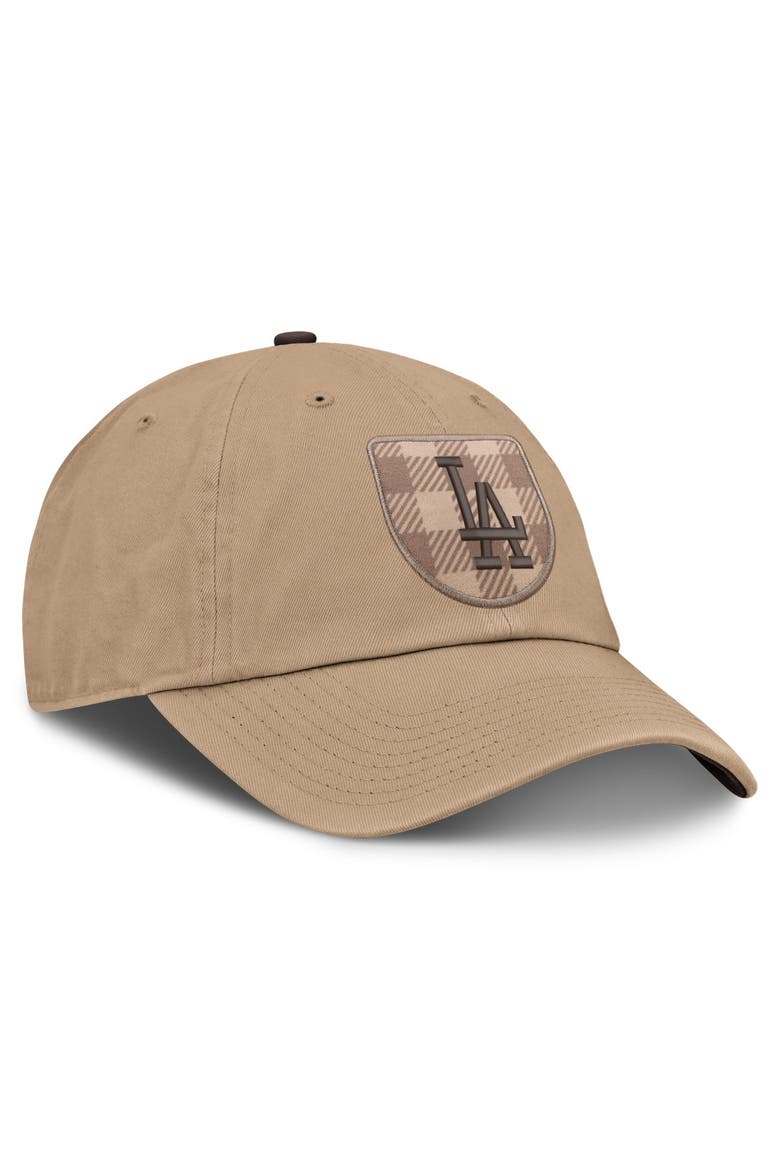 Men's Nike  Light Brown Los Angeles Dodgers Statement Club Adjustable Hat, Alternate, color, Light Brown